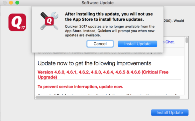 quicken 5.5 for mac will not install